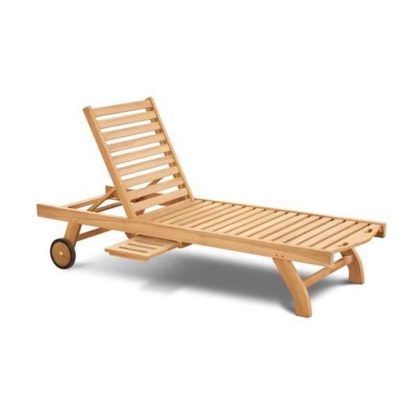 Teak Garden Lounger