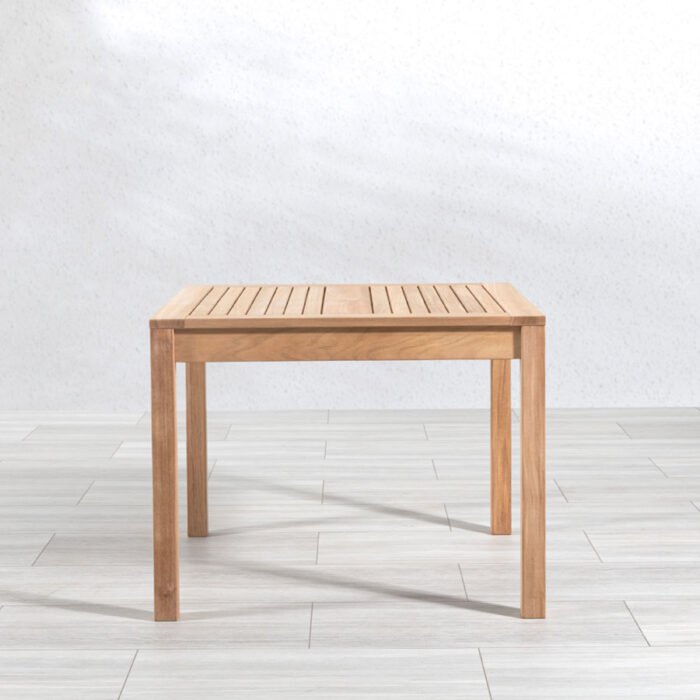 Square Teak Dining Table - Lupin - Image 3