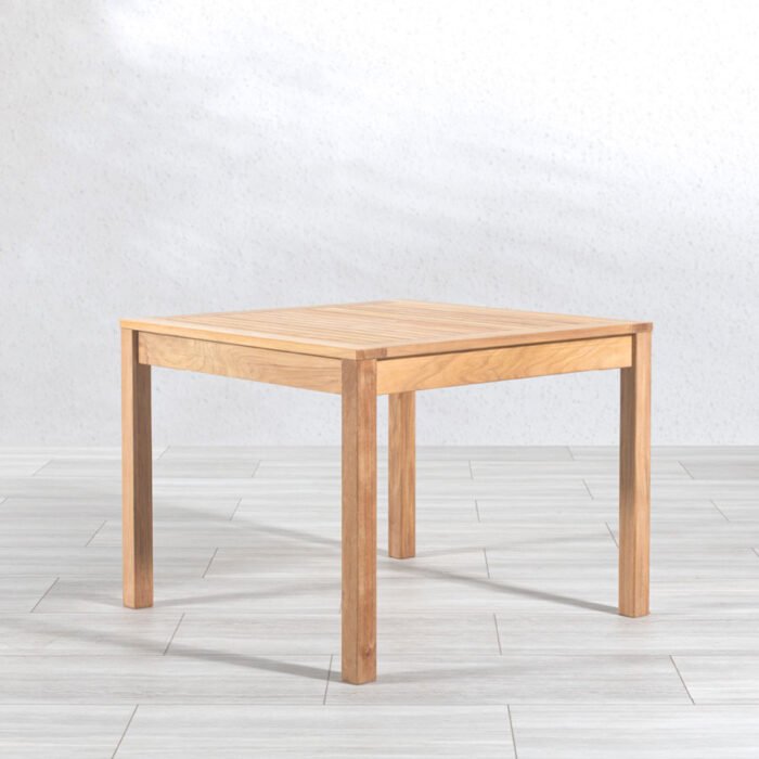 Square Teak Dining Table - Lupin