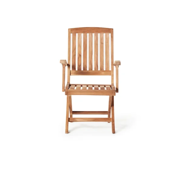 Outdoor Folding Dining Chair – Ravello - Image 2