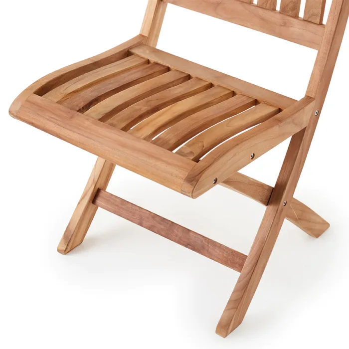 Outdoor Folding Side Chair – Ravello - Image 3