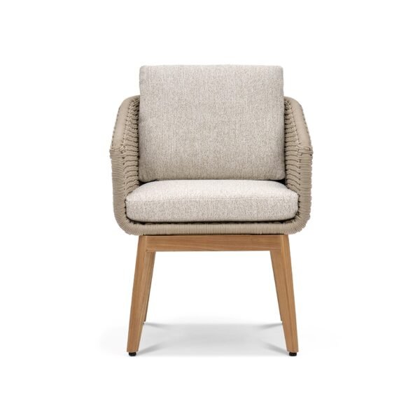 Teakwood Outdoor Chair - Tulip - Image 2