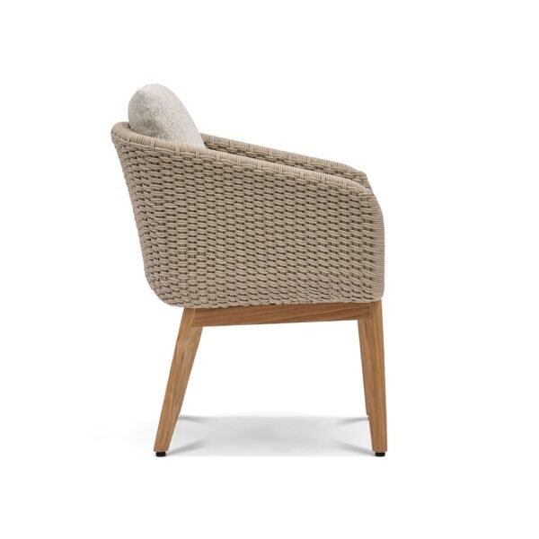 Teakwood Outdoor Chair - Tulip - Image 3