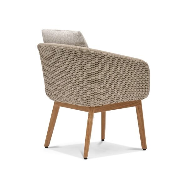 Teakwood Outdoor Chair - Tulip - Image 4