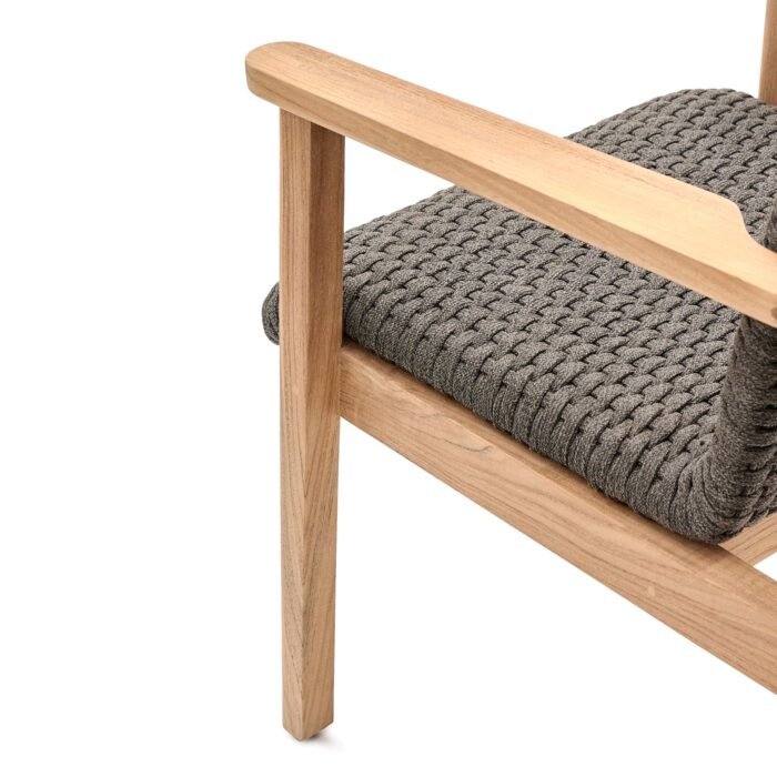 Teakwood Outdoor Chair - Kat - Image 5