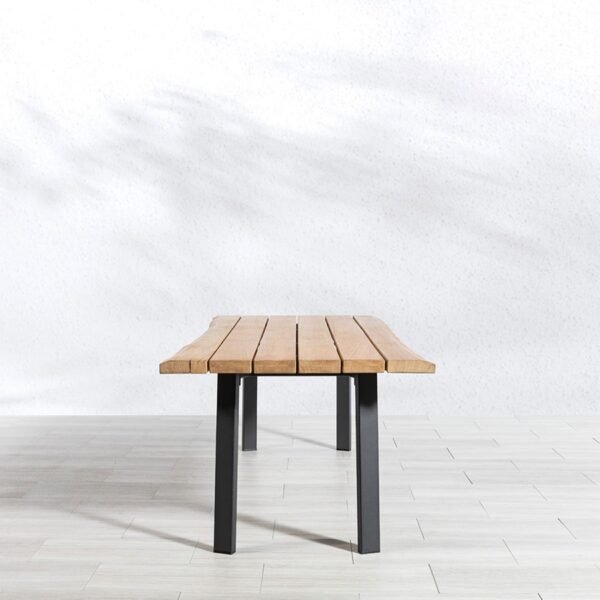 Teak Outdoor Dining Table - Recta - Image 3
