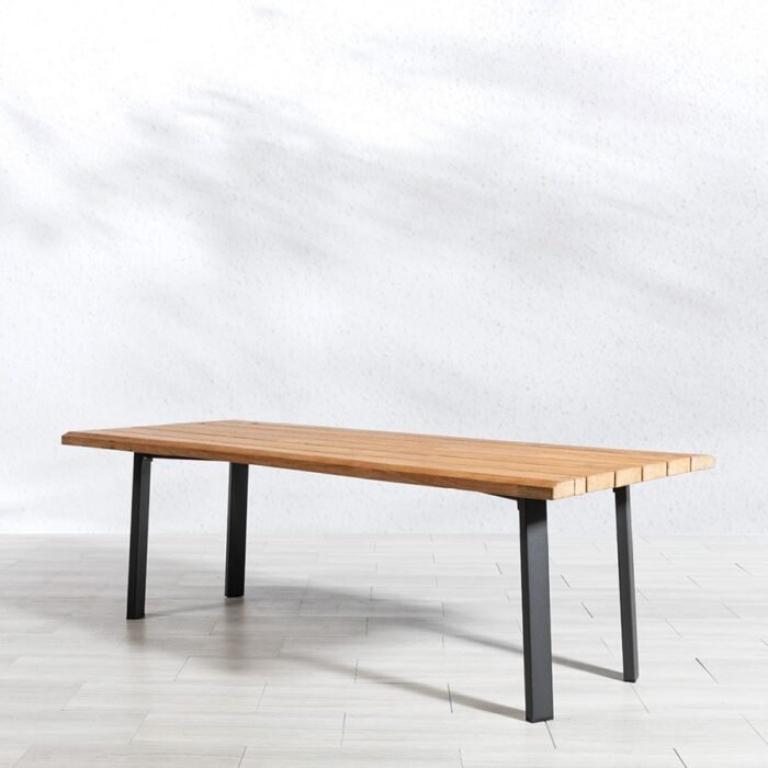 Teak Outdoor Dining Table - Recta
