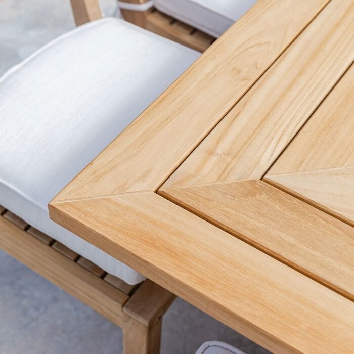 Square Teak Dining Table - Friday - Image 6