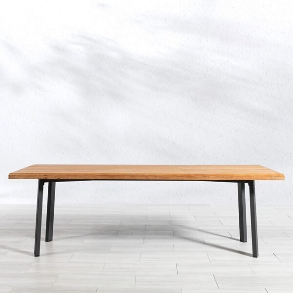 Teak Outdoor Dining Table - Recta - Image 2