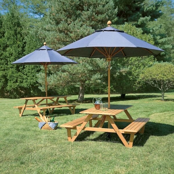 Teak Picnic Table - Reclips - Image 4