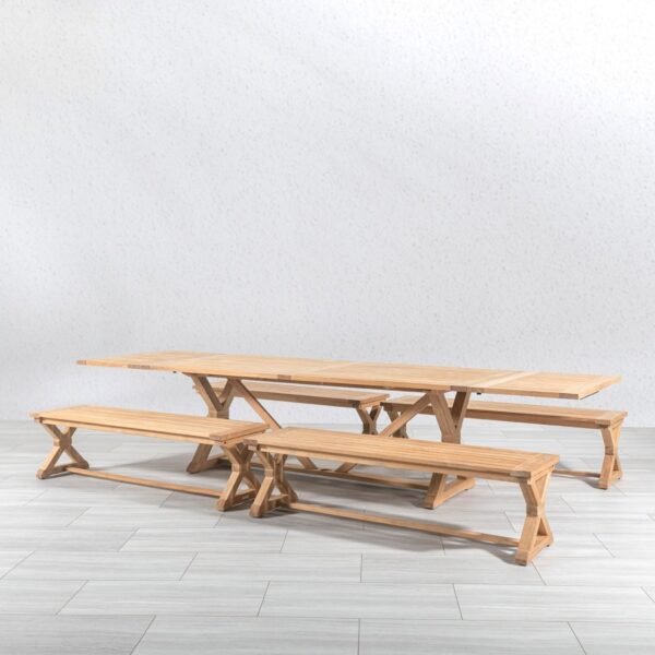 Teak Extension Table - Moro - Image 5