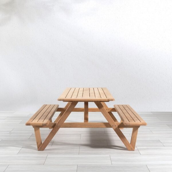Teak Picnic Table - Reclips - Image 2
