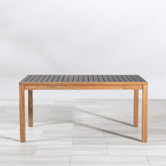 Teak + Aluminum Table - Portola - Image 2