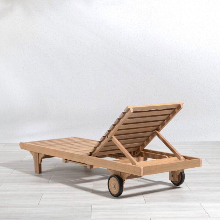 Teak Chaise - Moon - Image 3