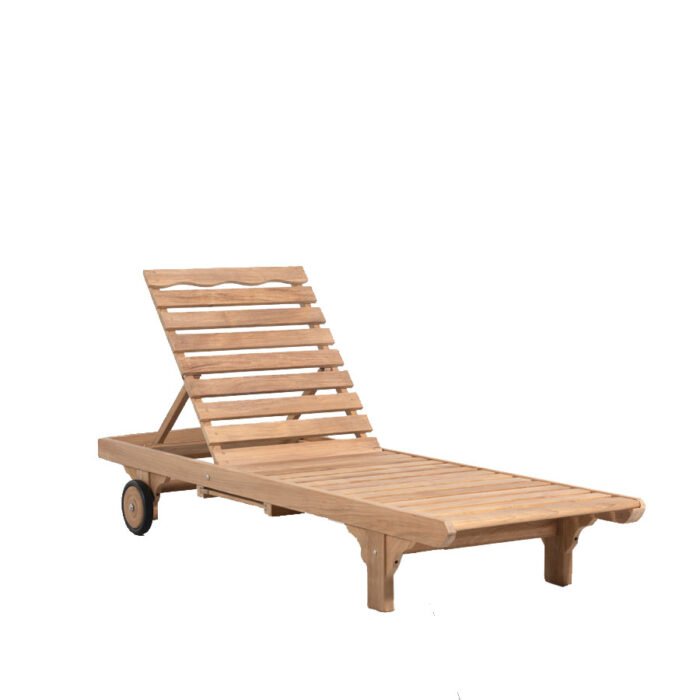 Teak Chaise - Moon - Image 4