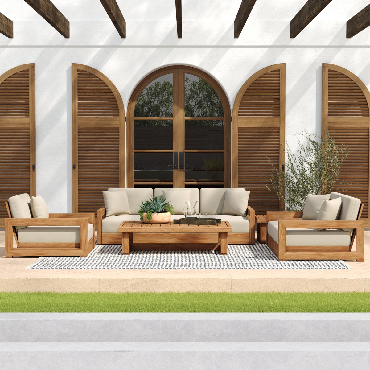 outdoor sofa set