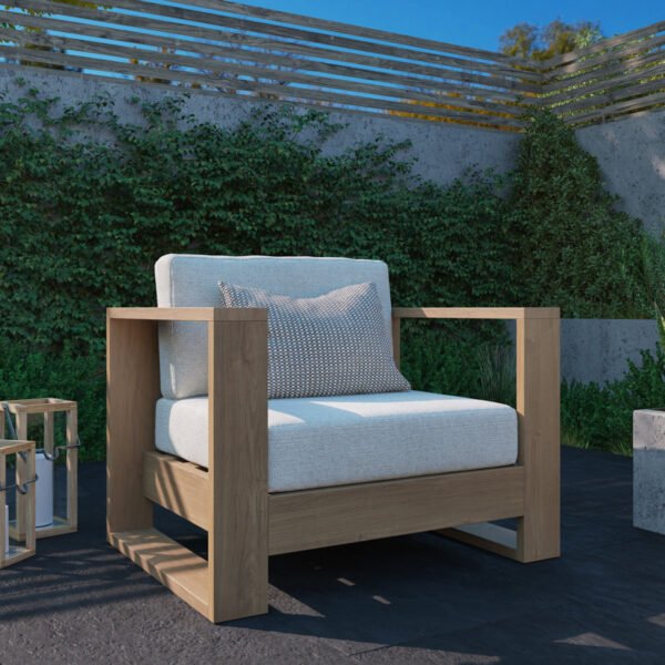 Outdoor Sofa Set - Simple - Image 3