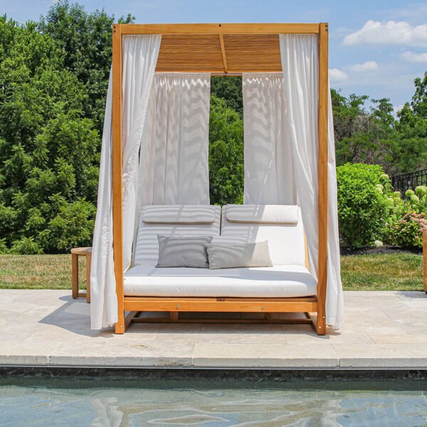 Teak Cabana Daybed - Rot - Image 6