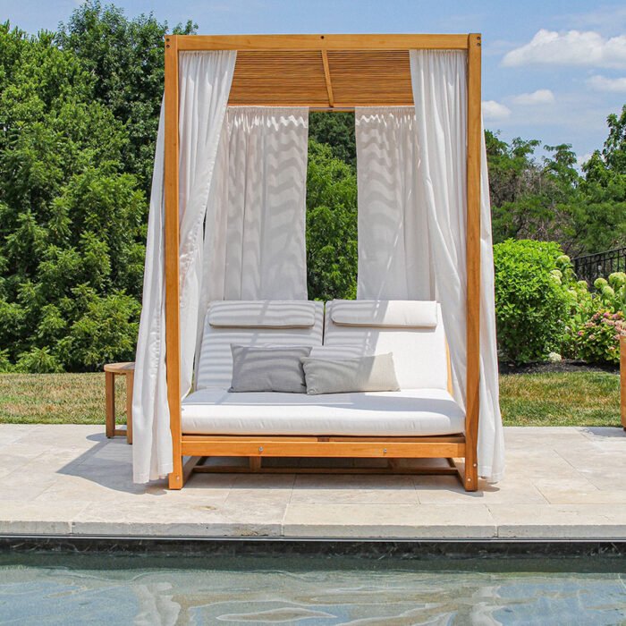 Teak Cabana Daybed - Rot - Image 6