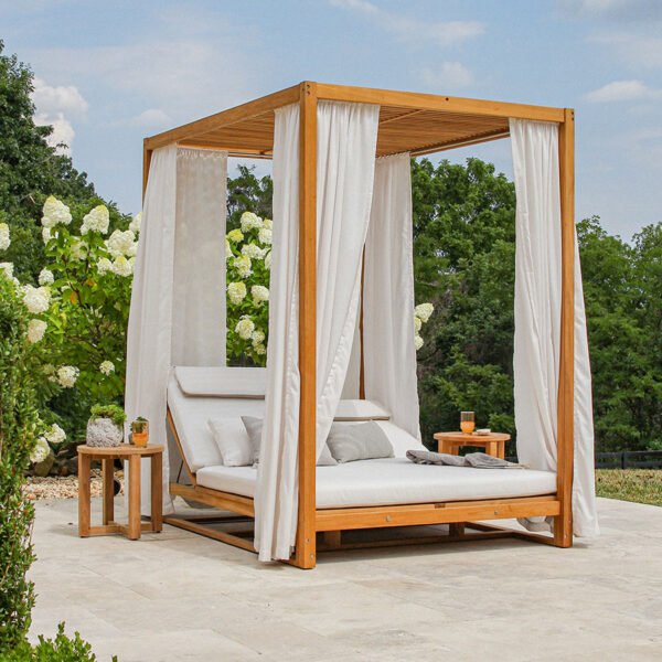 Teak Cabana Daybed - Rot - Image 5