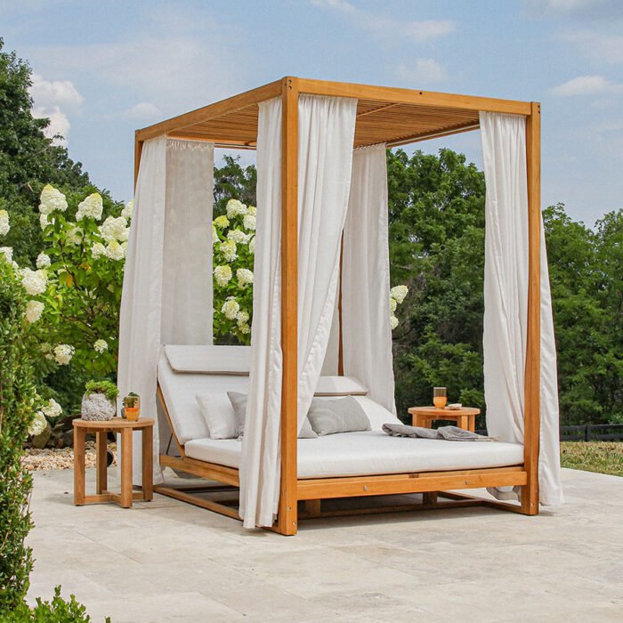 Teak Cabana Daybed - Rot - Image 5