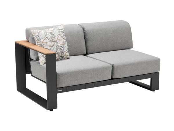 Outdoor Corner Sofa Set - Taupe - Image 6