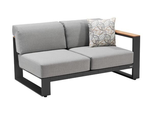 Outdoor Corner Sofa Set - Taupe - Image 4