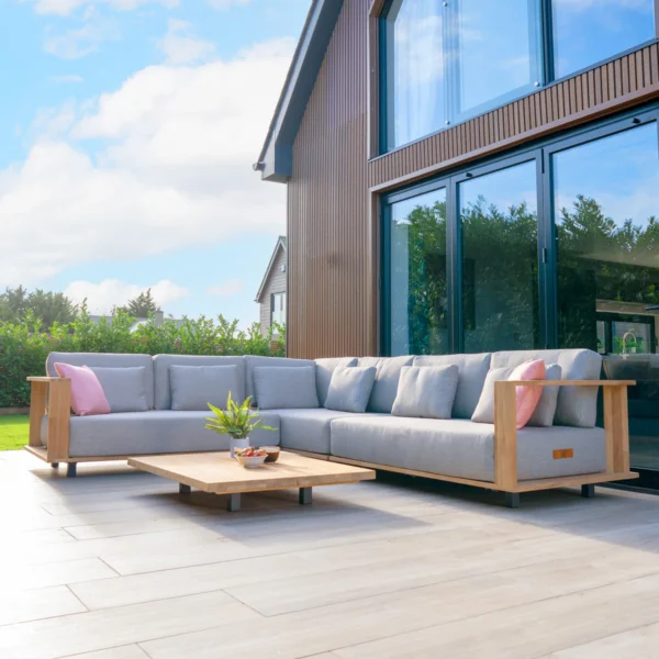 Outdoor Corner Sofa Set - Larutan - Image 4