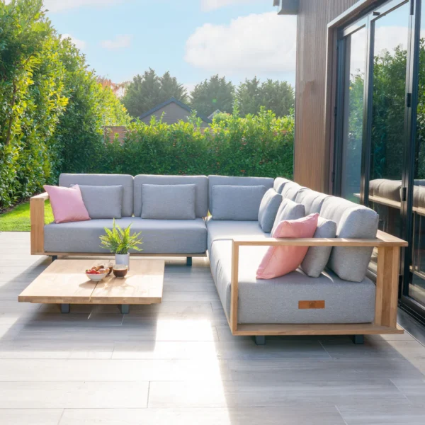 Outdoor Corner Sofa Set - Larutan - Image 2