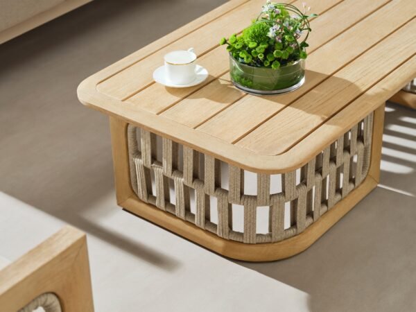 Outdoor Sofa Set - Yellish - Image 4
