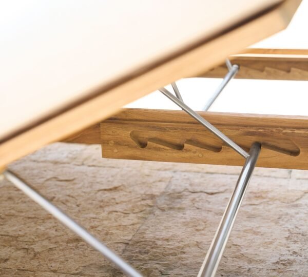 Teak Outdoor Daybed with Canopy - Modren - Image 3