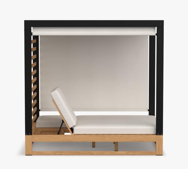Teak Outdoor Daybed with Canopy - Modren - Image 5