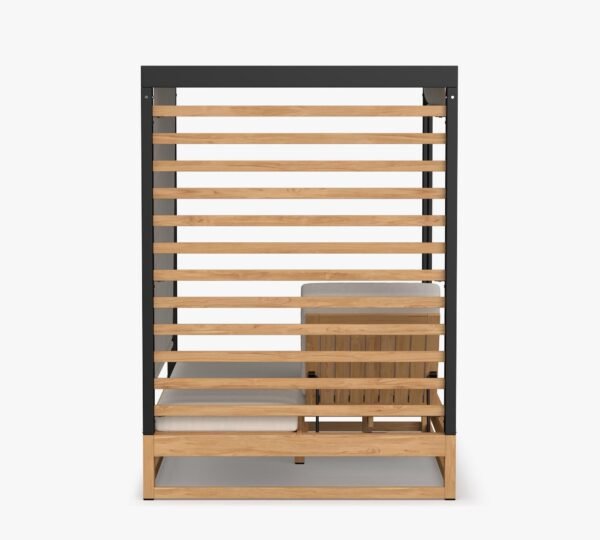 Teak Outdoor Daybed with Canopy - Modren - Image 6