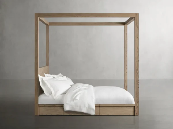 Solid Wood Bed Frame​ - Octajava - Image 3
