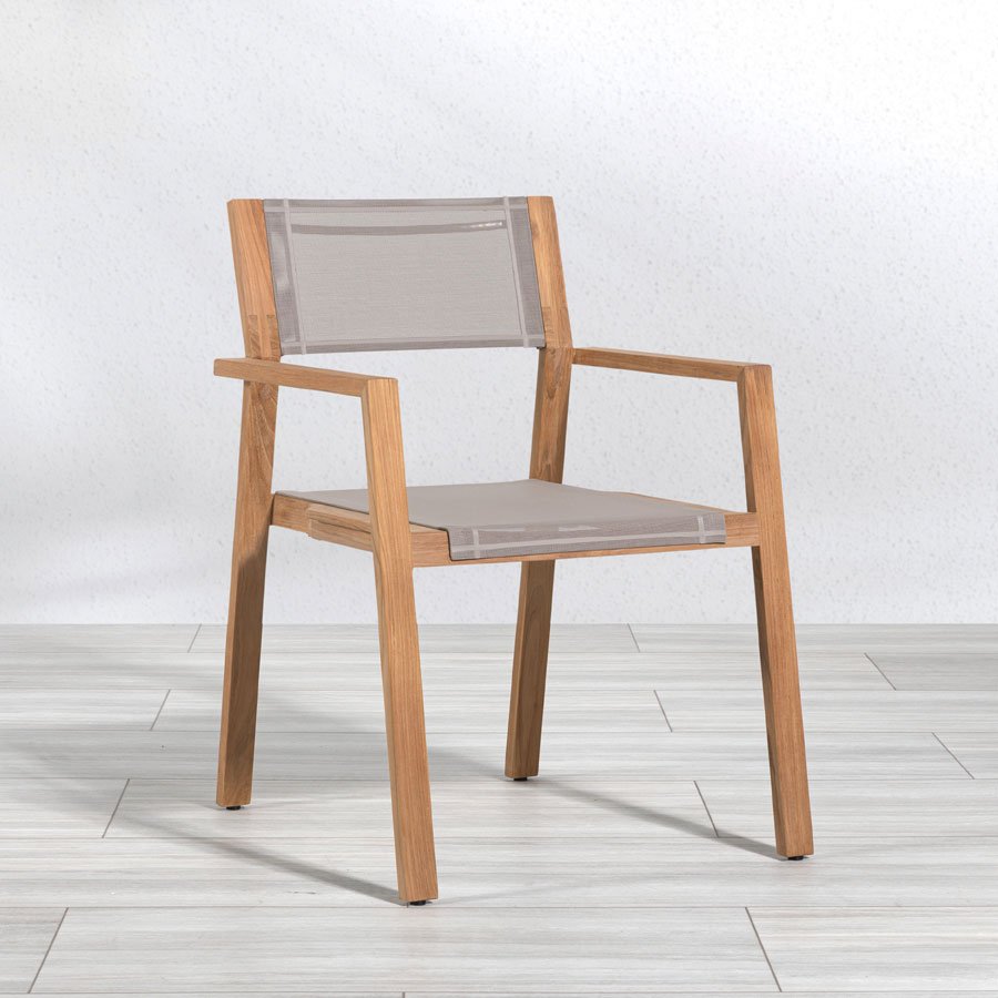 Amador teak outdoor chair